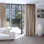 Glamour Style Vorhang einfarbig flieder 