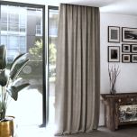 Moderner Samtvorhang, für das Zimmer, weicher Griff, latte 