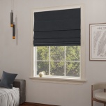 Blackout-Raffrollo in mattem Dunklem Graphit